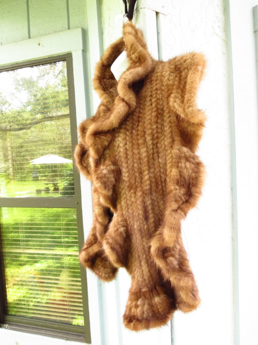Linda Richards Luxury Fur Stole Genuine Fur - Picture 6 of 15